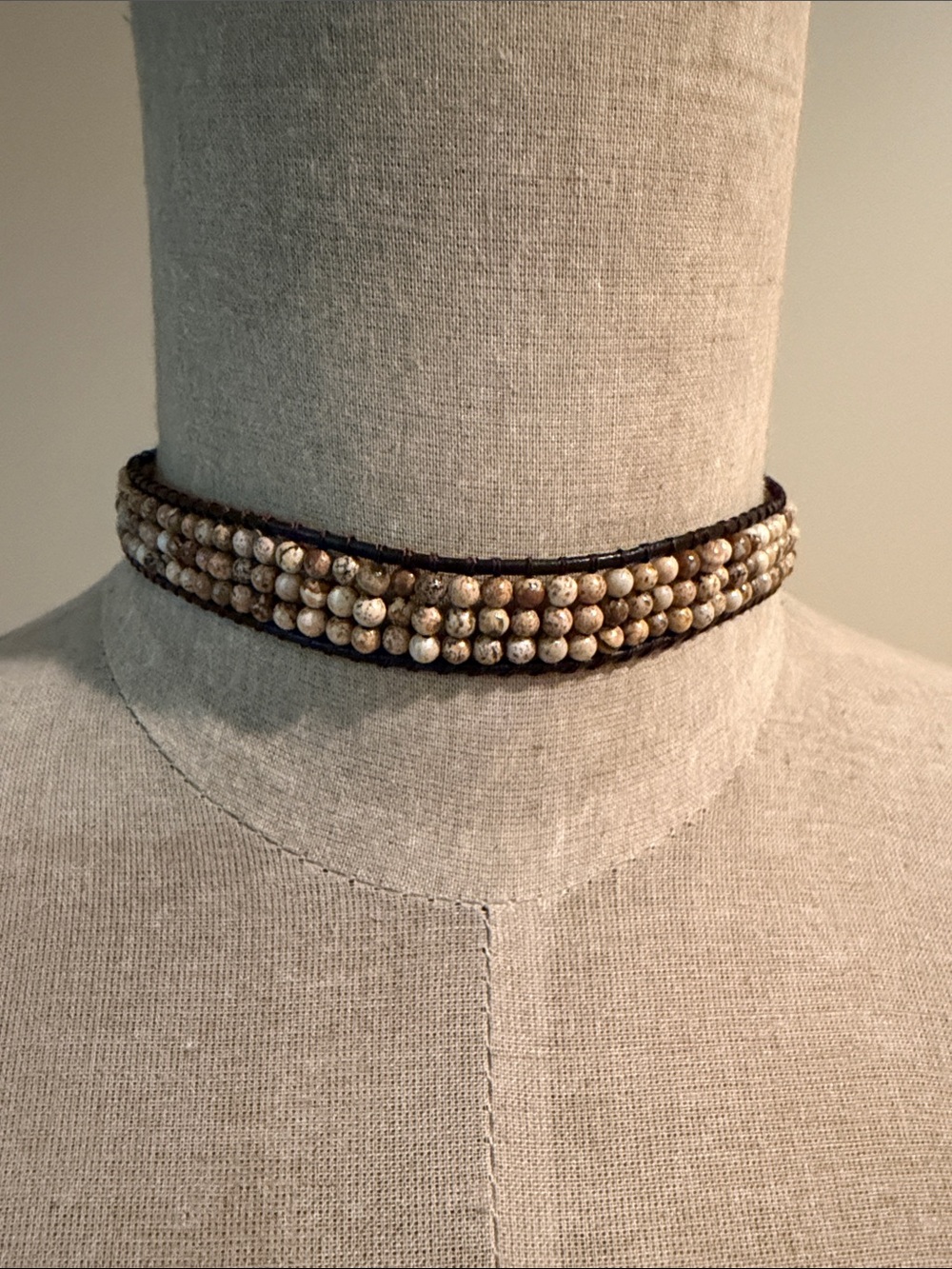 Lulu Dharma Beaded Choker Necklace